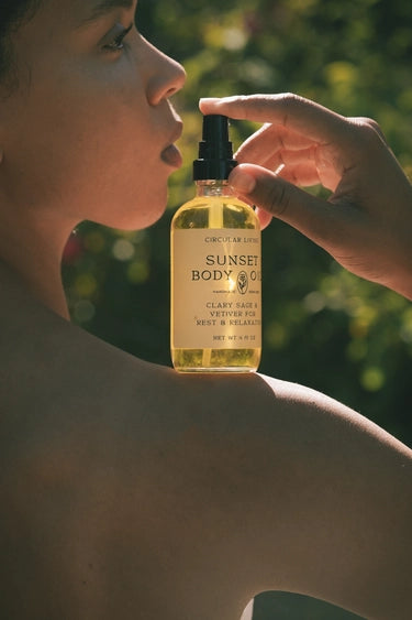 Sunset Body Oil - Clary Sage & Vetiver
