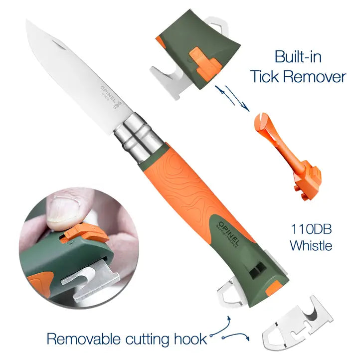 No. 12 Explore Folding Knife with Tick Remover Tool