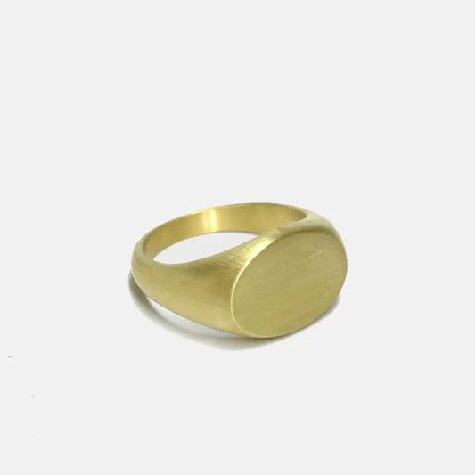 Oval Signet Ring