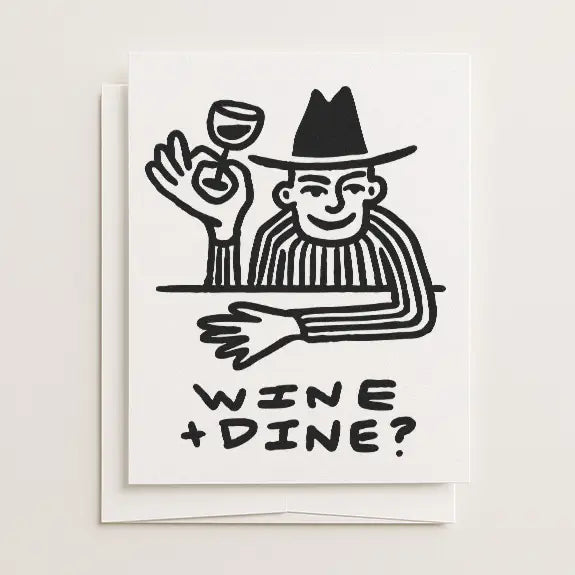 Wine + Dine? Card