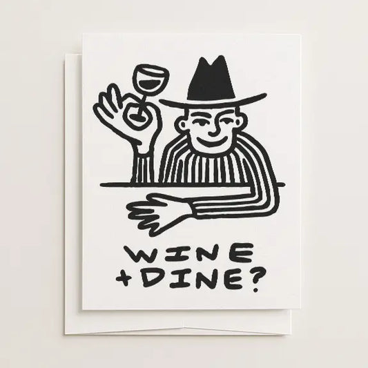 Wine + Dine? Card