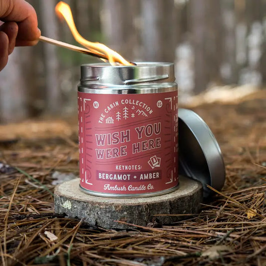 Wish You Were Here Candle