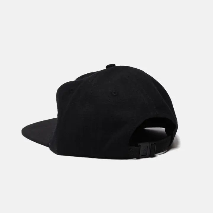 Black Linen New York Hat