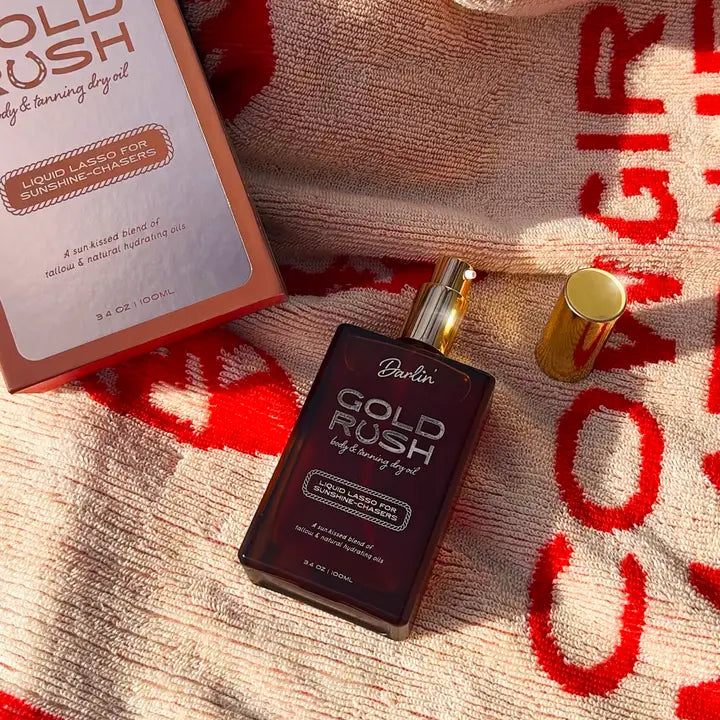 Gold Rush Dry Body + Tanning Oil