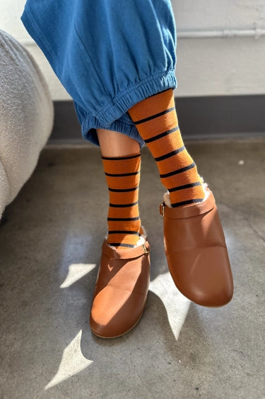 Wally Socks in Camel