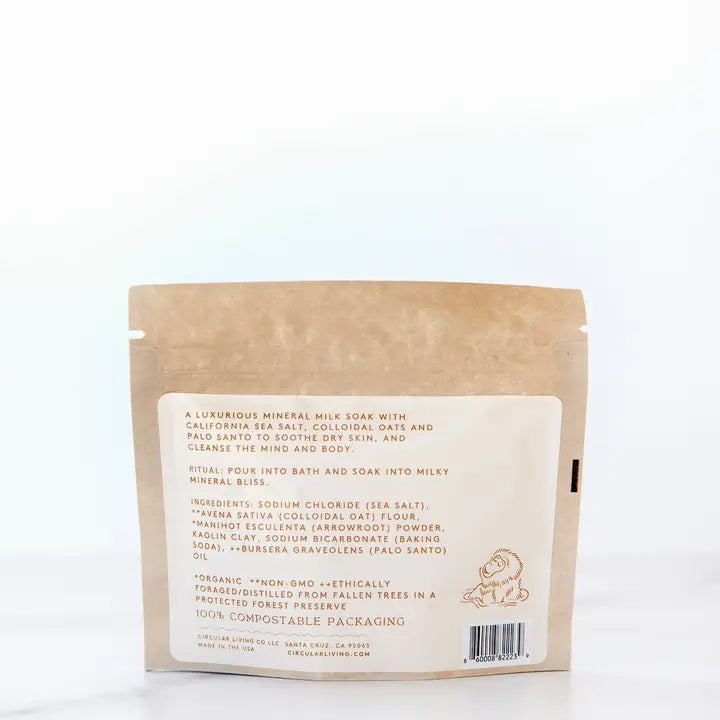 Mineral Bath Soak Sachet - Palo Santo