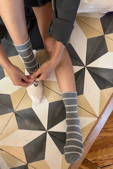 Wally Socks in Mocha