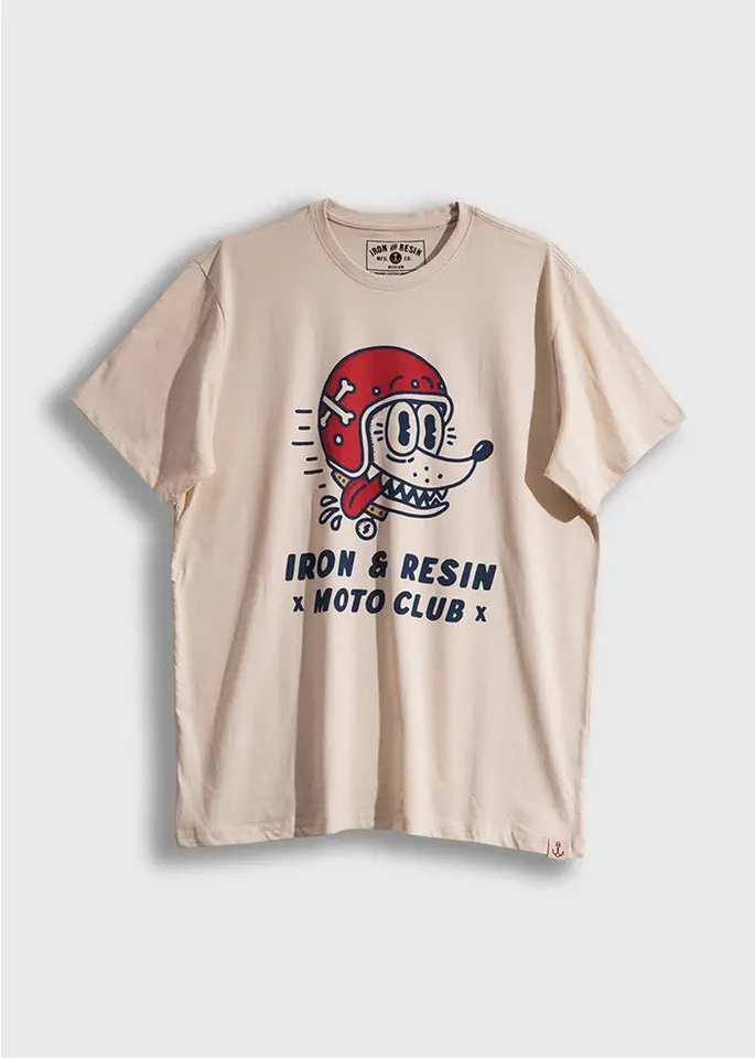 Ruff Riders Tee in Natural