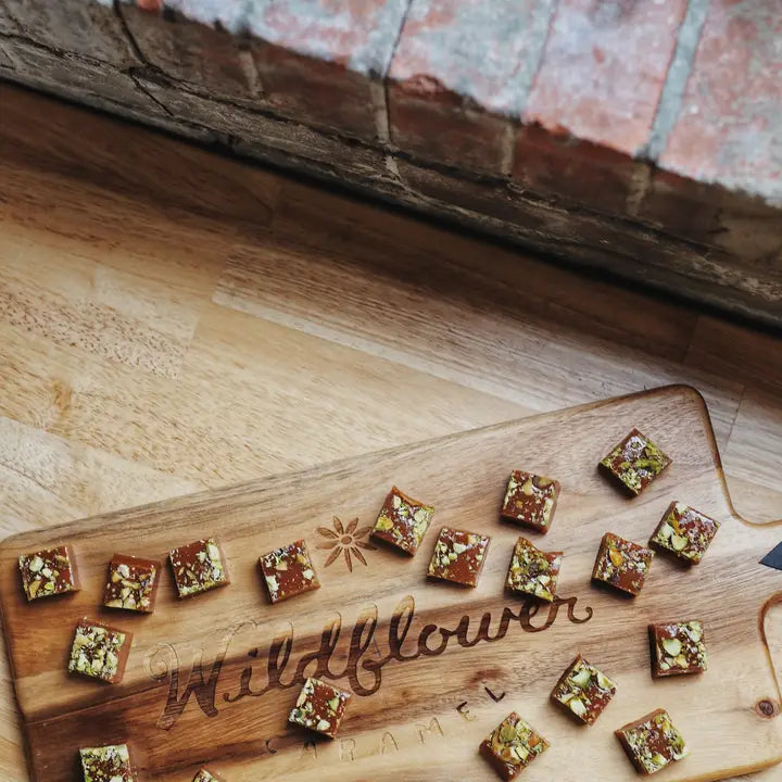 Wildflower Caramels - Orange Cardamom Pistachio