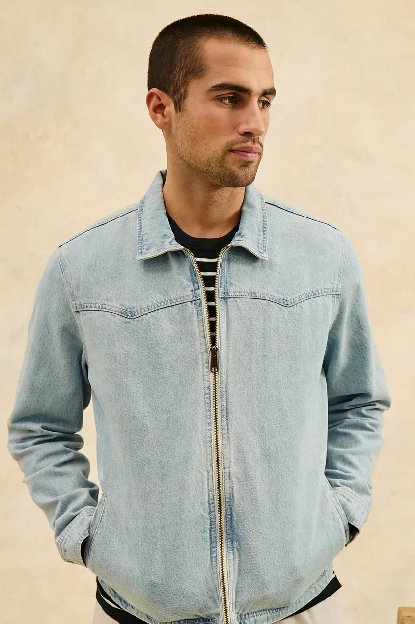 Cooke Jacket in Light Wash