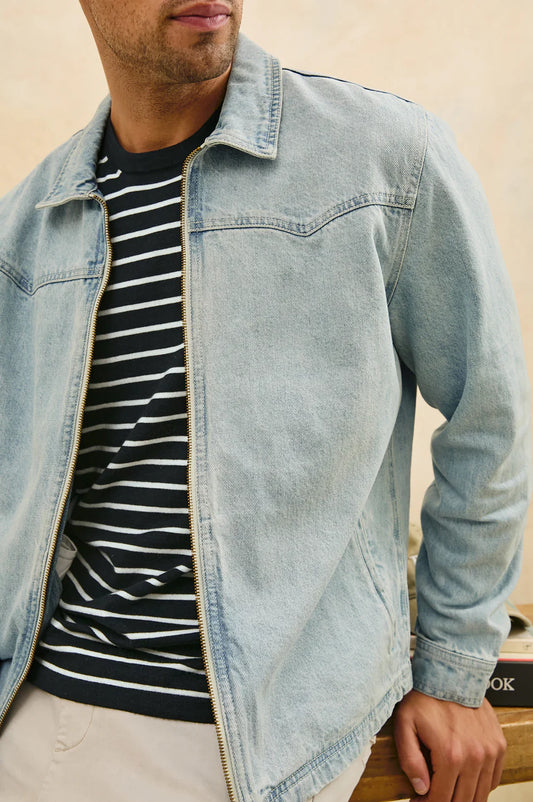Cooke Jacket in Light Wash