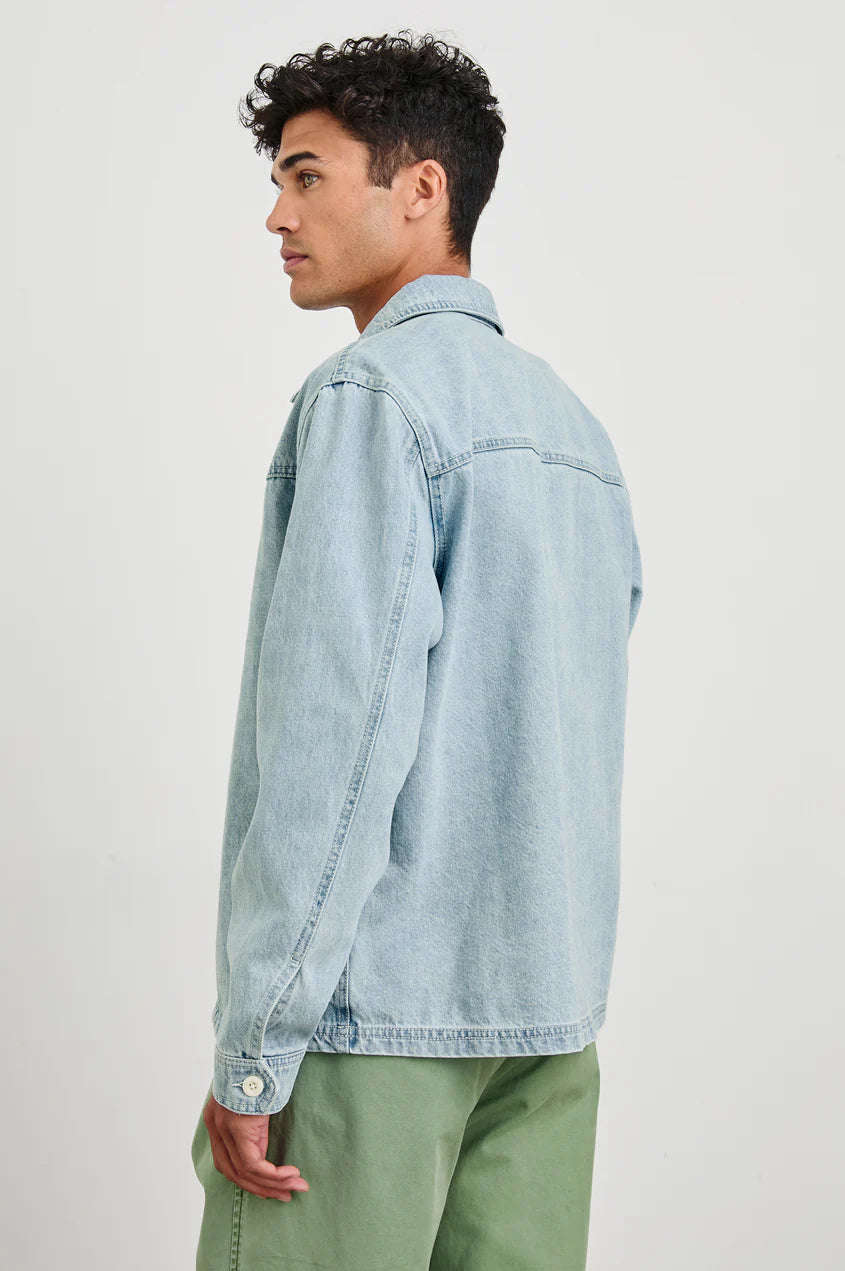 Cooke Jacket in Light Wash