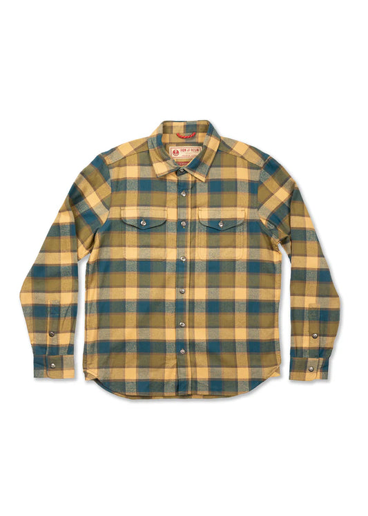 Greyson Flannel in Navy