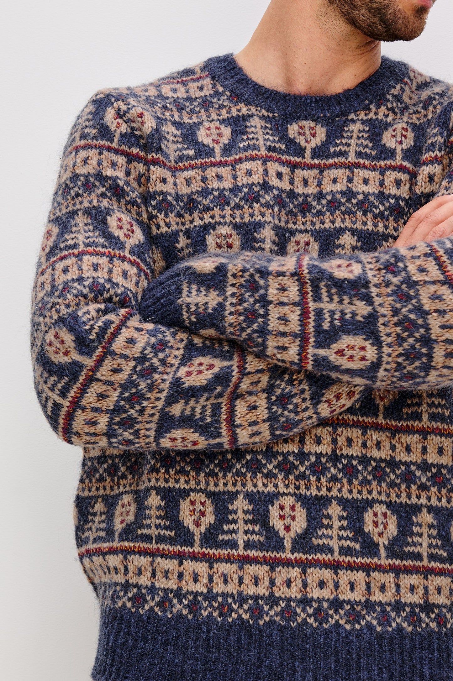 Lars Sweater in Lodgecrest Fairisle
