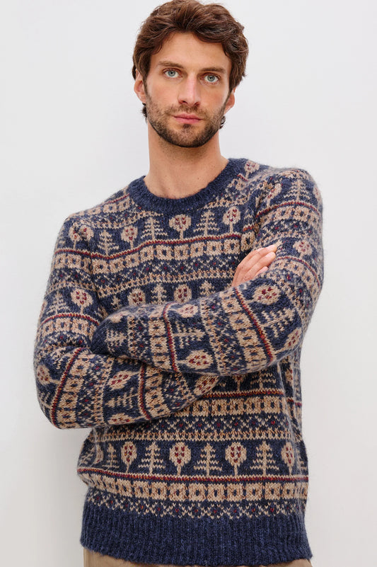 Lars Sweater in Lodgecrest Fairisle