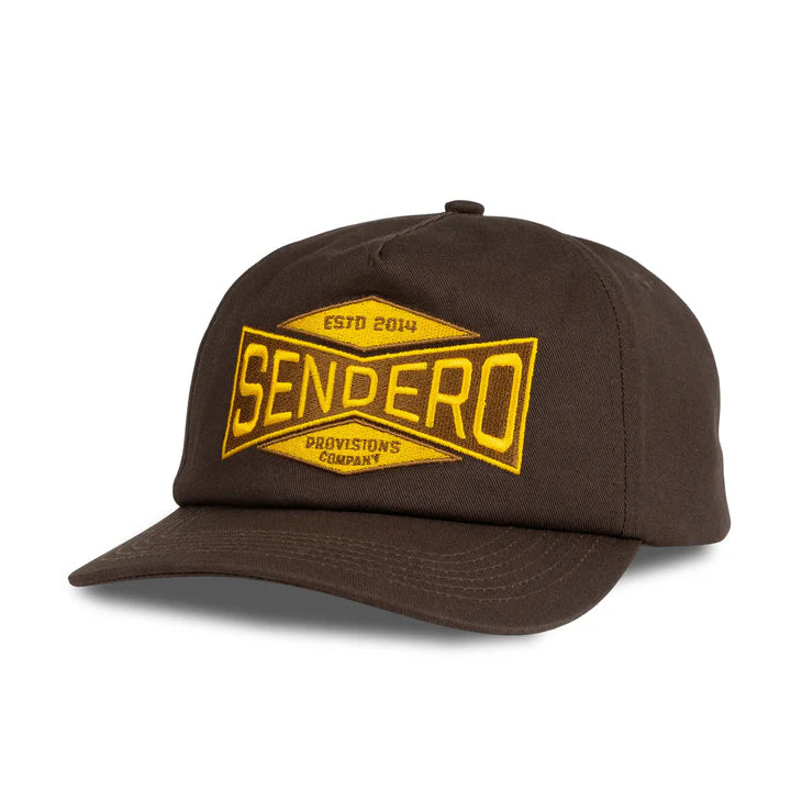 Old School Hat in Brown