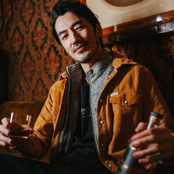 The Desperado Shacket in Old Gold