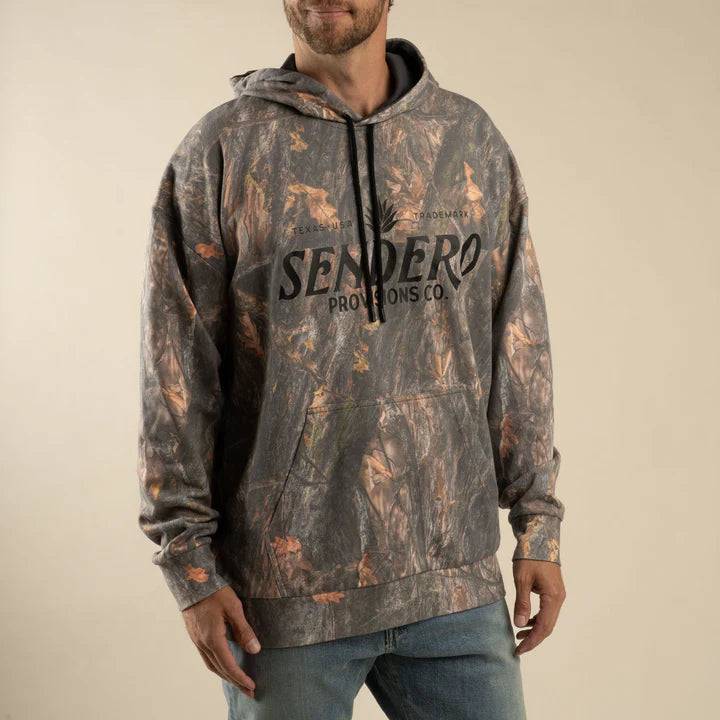 Sendero Logo Hoodie in Will Tree Camo