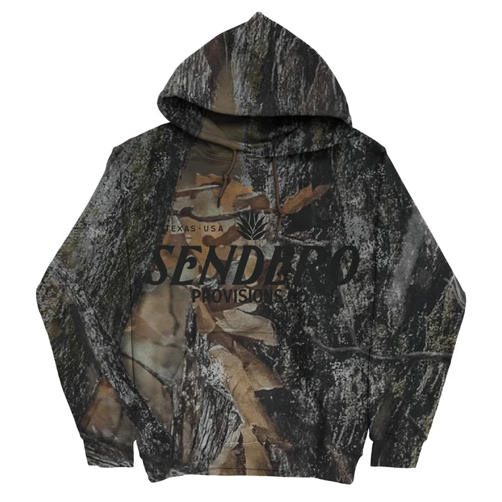 Sendero Logo Hoodie in Will Tree Camo