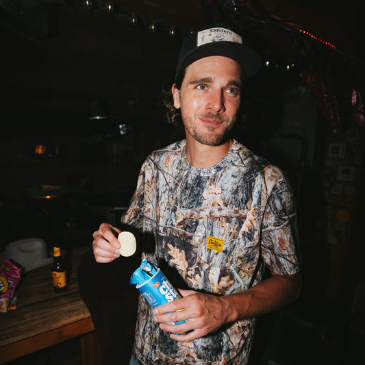 Sendero Logo Vintage Pocket Tee in Will Tree Camo