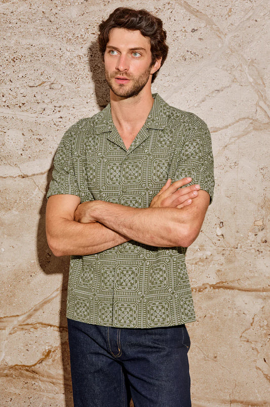 Tyler Shirt in Surplus Sage
