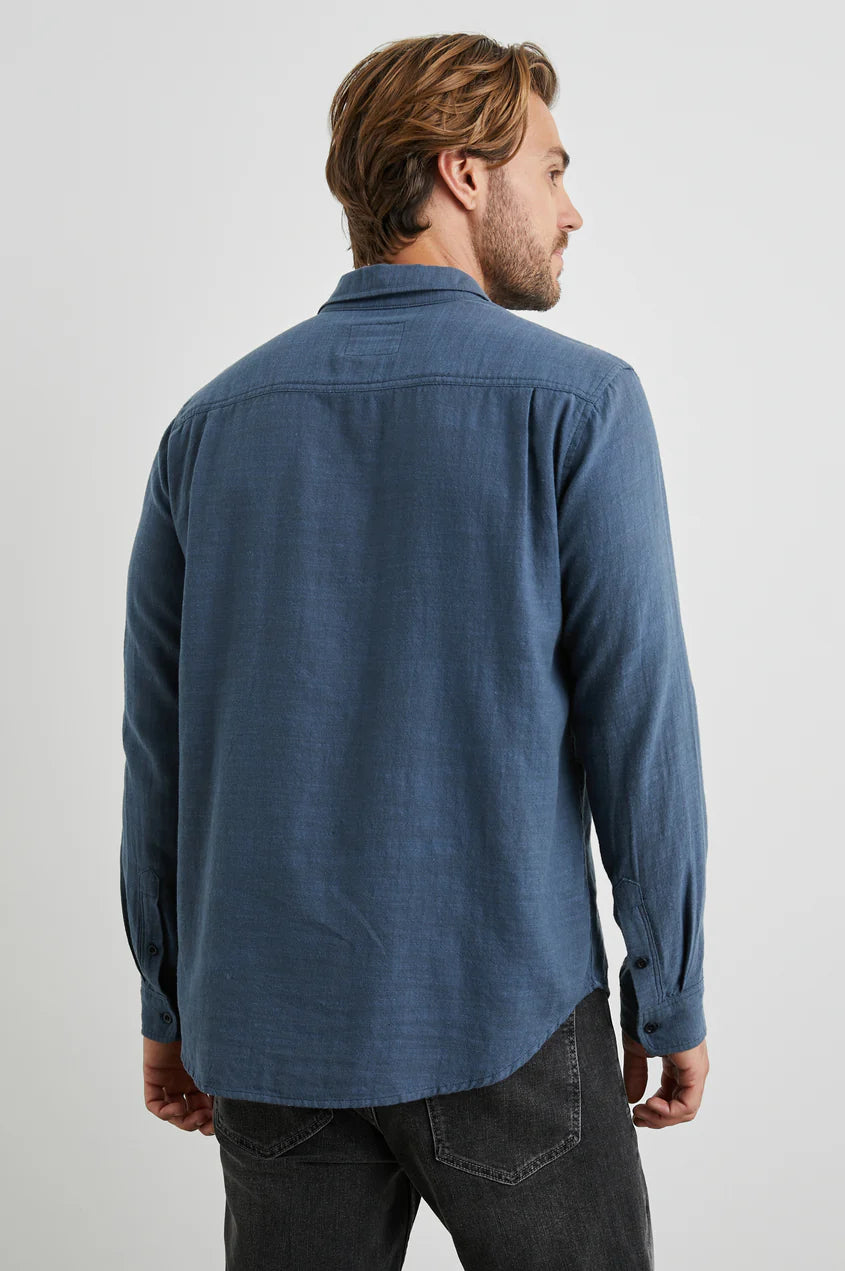 Wyatt Shirt in Sea Blue