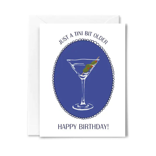 Tini Bit Older Birthday Card