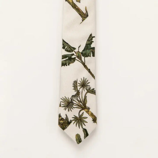 The Palmas Cotton Tropical Tie