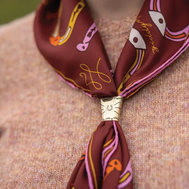 Brass Bolo Bandana Slide