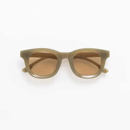 Arlo Sunglasses in Sage/Brown