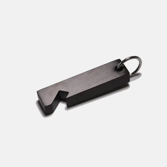 Black Steel Bottle Opener