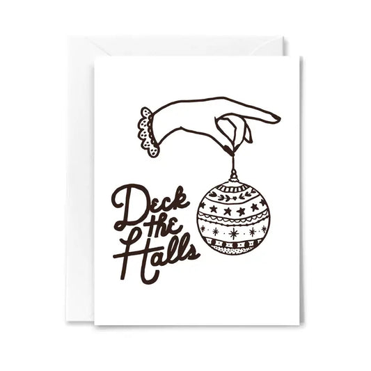 Deck The Halls Card