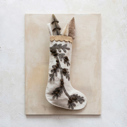 Wool Felt Stocking