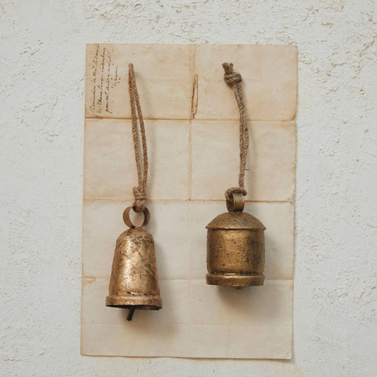 4" Metal Bell Ornament